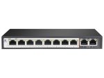 Scoop 8 Port Fast Ethernet PoE 96W 2 Gigabit Switch - Image 2