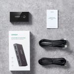 UGREEN USB 3.0 4 - Port Switch Box, with 1.5m USB Cables - Image 5
