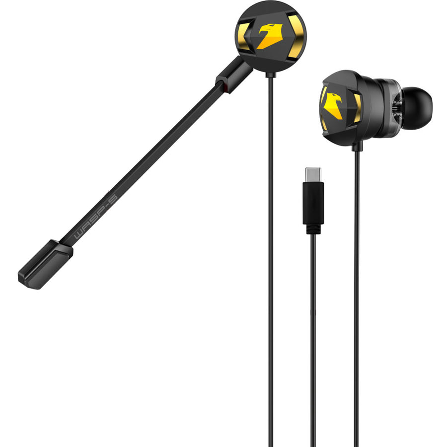 Armaggeddon Wasp – 7 Type – C Gaming Earphones with Detachable Mic