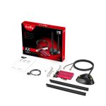 Cudy 3000Mbps WiFi 6 + BT 5.0 PCI - E Adapter - Image 5