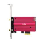 Cudy 3000Mbps WiFi 6 + BT 5.0 PCI - E Adapter - Image 2