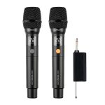 SonicGear WM 3300 UL Dual Professional UHF Wireless Microphone - Obsidian
