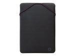 HP Accessories HP Protective Reversible 15.6 inch Sleeve Dark Grey - Mauve - Image 2