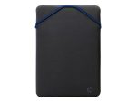 HP Accessories HP Protective Reversible 15.6 inch Sleeve Black - Blue - Image 4