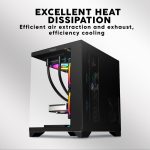 Armaggeddon Aquaron WiBO Micro - ATX Gaming Case - White - Image 7