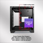 Armaggeddon Aquaron WiBO Micro - ATX Gaming Case - White - Image 10