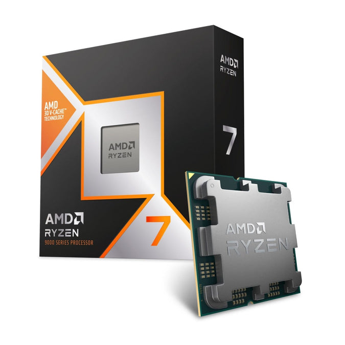 AMD Ryzen 7 9800X3D CPU – AMD Ryzen 7 8-Core Socket AM5 4.70GHz Processor 100-100001084WOF