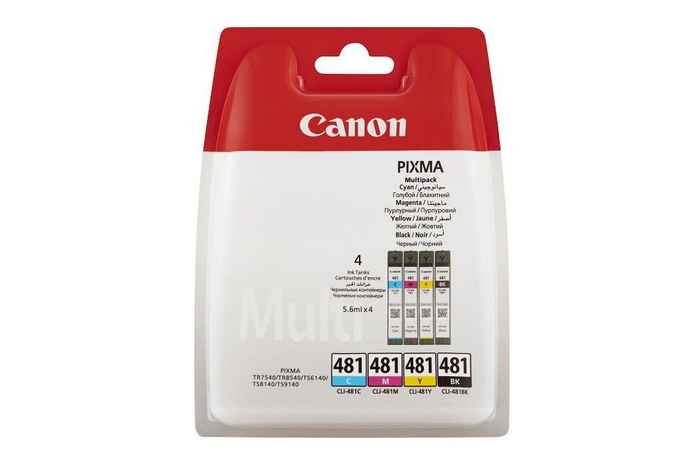 Canon CLI – 481 BK – C – M – Y MULTIPACK