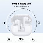 UGreen EchoBuds Magic Wireless (In - Ear Earphones) - White - Image 5