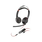 HP POLY 5220 Stereo USB - A Wired Black Headset