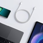 Xiaomi 3A Braided USB Type - C to USB Type - C Cable 1M - White - Image 6