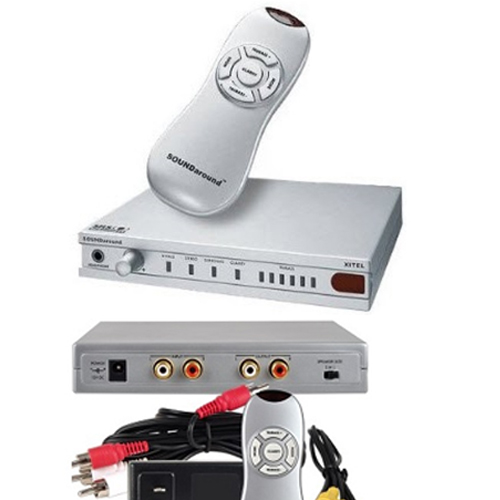 Xitel Sound Around for Xbox 360 DVD Audio from 2 Speakers