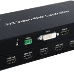 UNIQUE 2X3 VIDEO WALL CONTROLLER 1080P