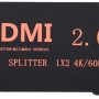 UNIQUE 2PORT 4K HDMI SPLITTER 60HZ METAL