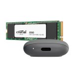 Asus Cobble M.2 SSD Type - C Enclosure and Crucial E100 1TB NVMe Bundle - Grey - Image 4