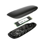 Asus Cobble M.2 SSD Type - C Enclosure and Crucial E100 2TB NVMe Bundle - Black - Image 5