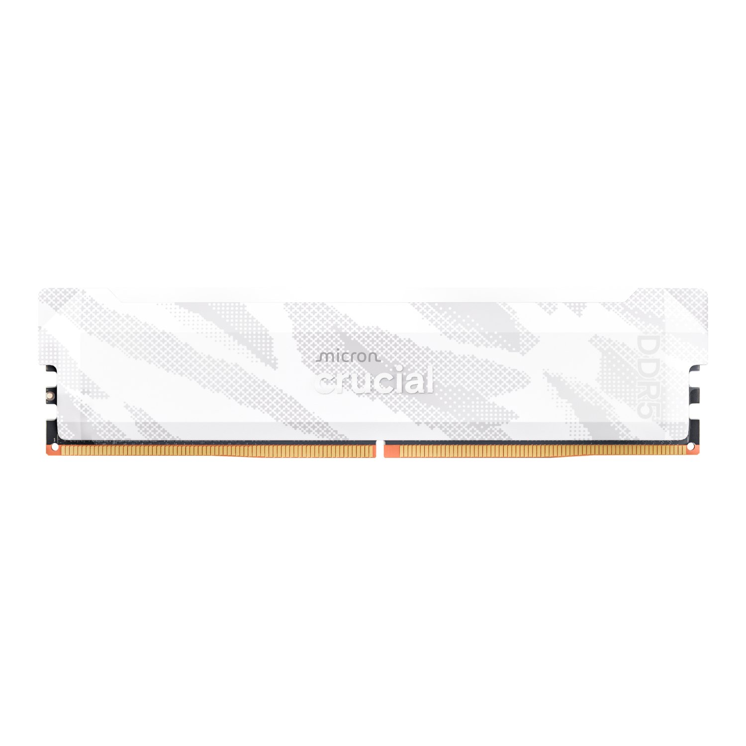 Crucial Pro 16GB 6400Mhz DDR5 Desktop OC Gaming Memory – White