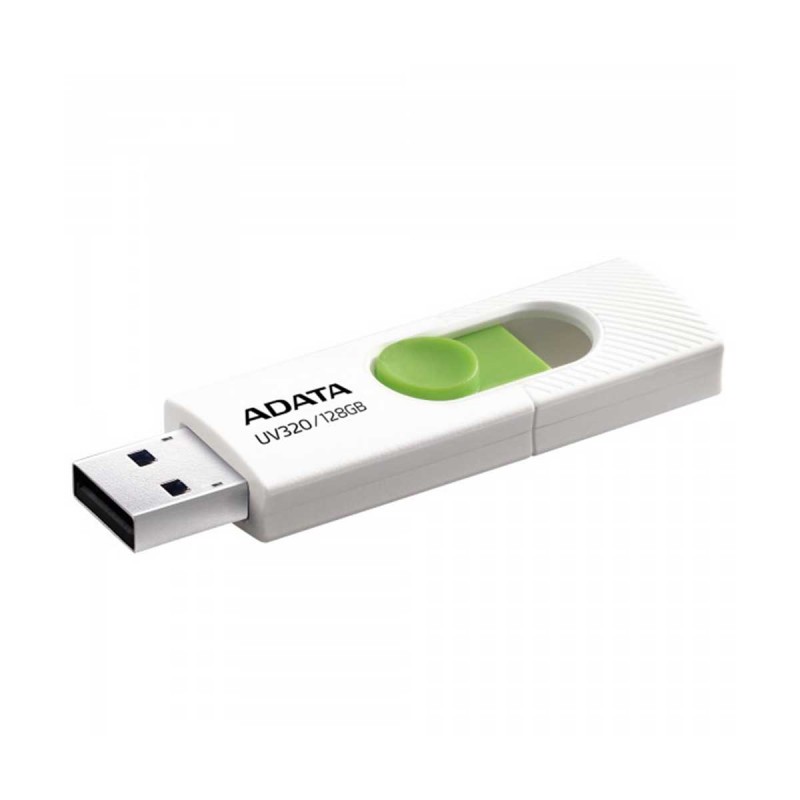 Adata UV320 128Gb White & Green USB 3.0 Flash Drive