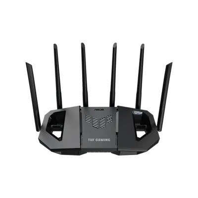 ASUS TUF Gaming BE6500 Wireless Router – Dual-band 2.4GHz and 5GHz Gigabit Ethernet Black 90IG0920-MO9C00