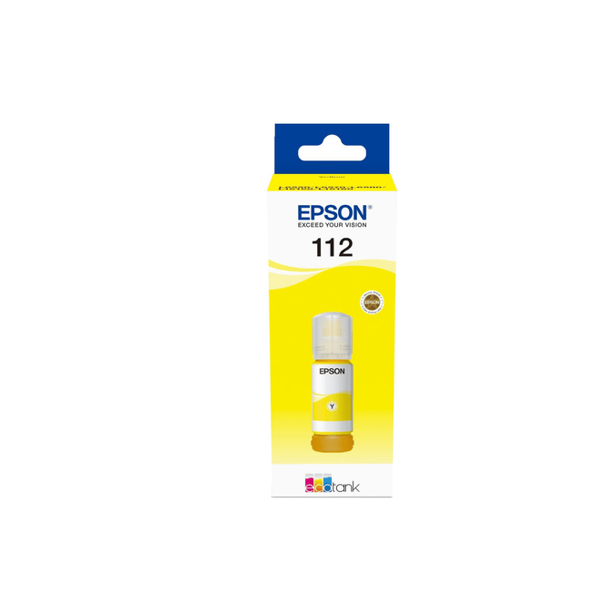 Epson 112 Ink Bottle Yellow EcoTank Original 70ml Single-pack C13T06C44A