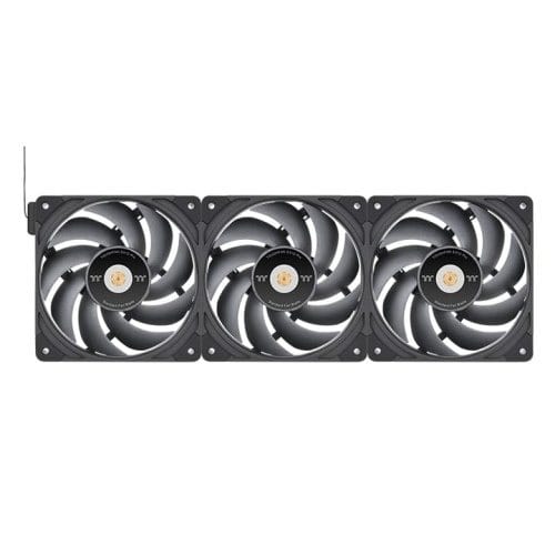 Thermaltake TOUGHFAN EX12 Pro High Static Pressure PC Cooling Fan – Swappable Edition (3 – Fan Pack)