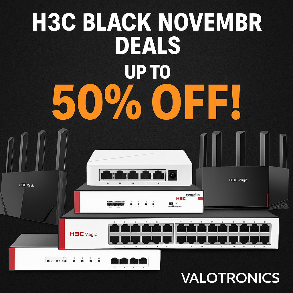 Black November tech deals on H3C network solutions South Africa