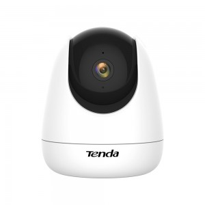TENDA INDOOR HOME CAMERA,1080P FULL DUPLEXED TWO – WAY AUDIO PAN TILT CAMERA PERFECT AS A NANNY CAM OR STANDALONE STORE CAMERA COMES WITH INFRARED SMART TRACKING SOUND AND LIGHT AL