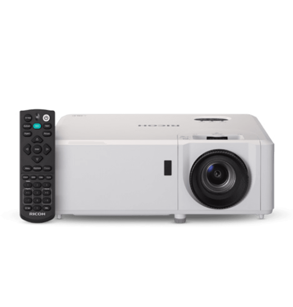 WXGA 1280×720 4700 Lumens HDMI 2.0 Compact IP6X DLP Laser Projector with 2x8W Speakers Zoom Focus and Lens Shift. Includes: Remote Control 2xAAA Batteries 1.8m HDMI Cable Lens Cap