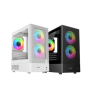 Armaggeddon DeepFreeze Duplex 2 Chroma MicroATX Gaming Case - White
