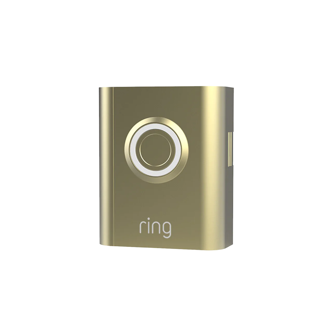 Ring – Video Doorbell 3 Faceplate – Gold Metal