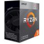 AMD Ryzen 3 3200G SKT AM4 CPU; 4 Core - 4 Thread; Base Clock 3.6GHz; Max Boost Clock 4GHz; 6 MB Cache; TDP 65W; RX Vega Graphics