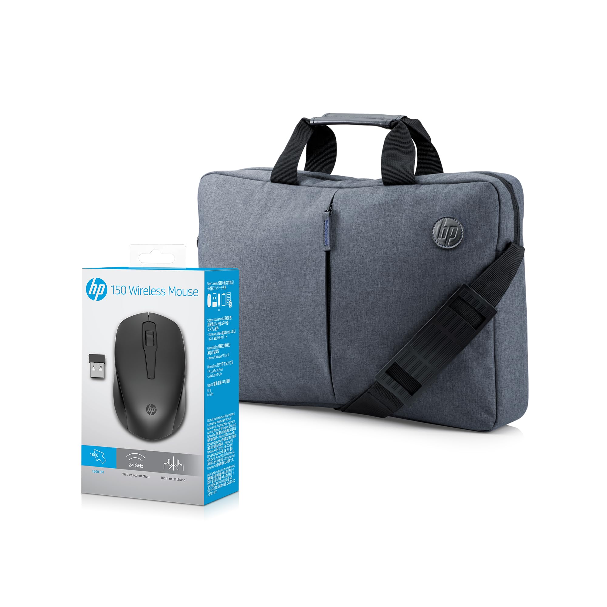 HP 15.6” backpack + 150 wireless mouse