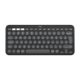 Logitech Pebble Keys 2 K380s Graphite Bluetooth Keyboard