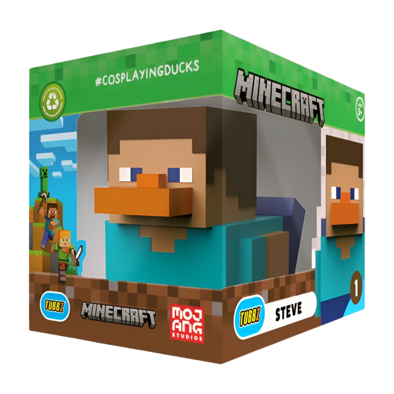 Minecraft Tubbz BOXED Steve