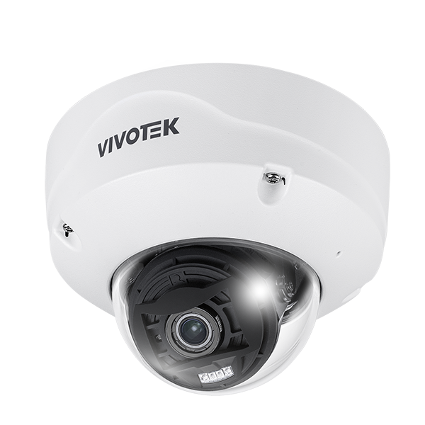 VIVOTEK Outdoor Dome; 5MP@30 fps;7 – 22mm; H.265; 50M IR; Smart Motion; Deep Search