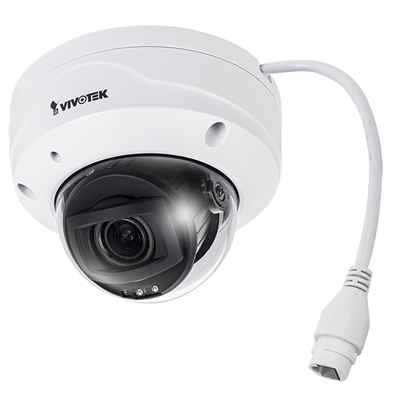 VIVOTEK Outdoor IK10 Dome; H.265 5MP; 2.8 – 12mm Remote Focus; 30M IR; WDR PRO; Mic