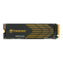 TRANSCEND 4TB MTE250S PCI - E GEN 4X4 M.2 NVMe 2280 SSD 3D TLC - 7500 MB - s Read 6700 MB - s Write - with Heat Spreader - 3120 TBW