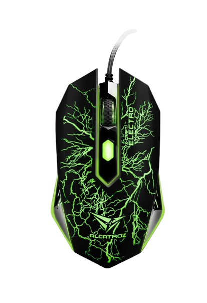 Alcatroz X-Craft Classic Wired Gaming Mouse – Crypto