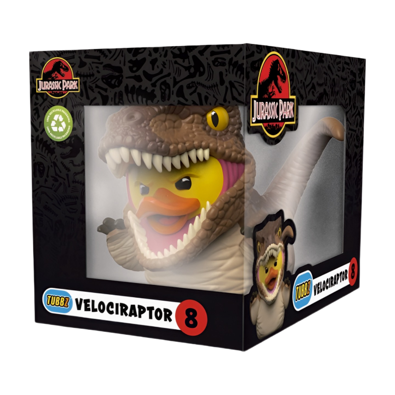 Jurassic Park Tubbz BOXED Velociraptor