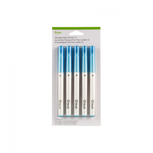 Cricut Washable Fabric Pen Blue 1.0mm (5Pc)