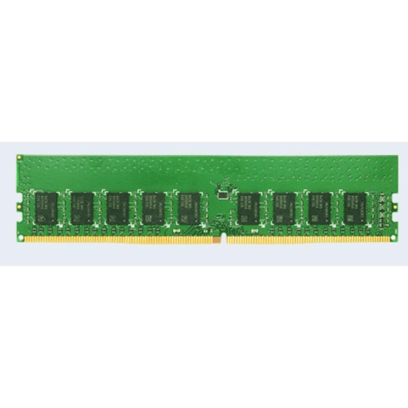 Synology 16GB DDR4 RAM Module (DDR4 – 2666 ECC UDIMM) for: SA3200D; UC3200; RS1619xs+; RS3618xs; RS2818RP+; RS2418RP+; RS2418+