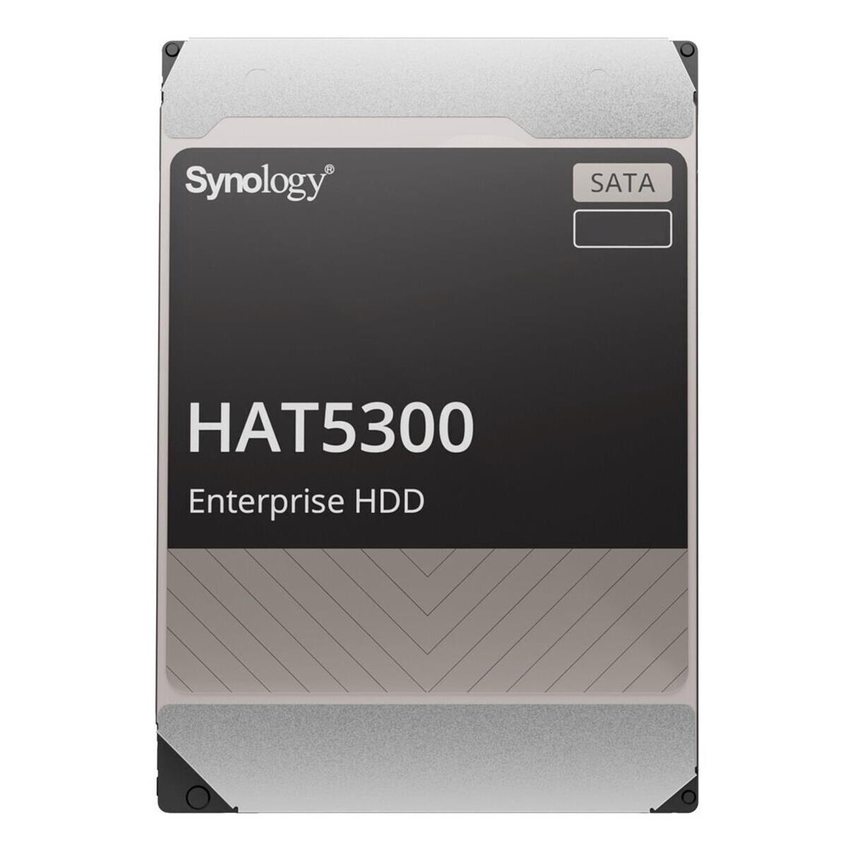 Synology HAT5300 – 12T 12TB 3.5” Enterprise HDD; SATA 6GB – s; 256MB Cache; RPM 7200