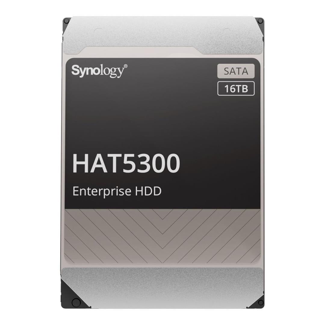 Synology HAT5300 – 16T 16TB 3.5” Enterprise HDD; SATA 6GB – s; 256MB Cache; RPM 7200 – 5 year warranty
