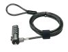 RCT 4 digit notebook security lock; T - Bar compatible with adaptor kit