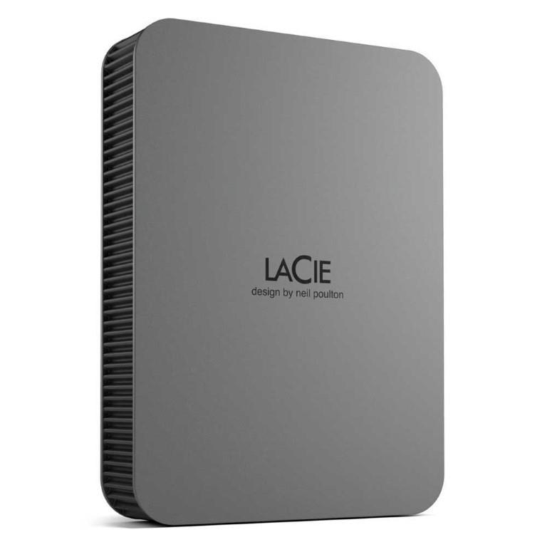 Seagate LaCie 4TB; USB – C; USB 3.1; Aluminum enclosure; Silver