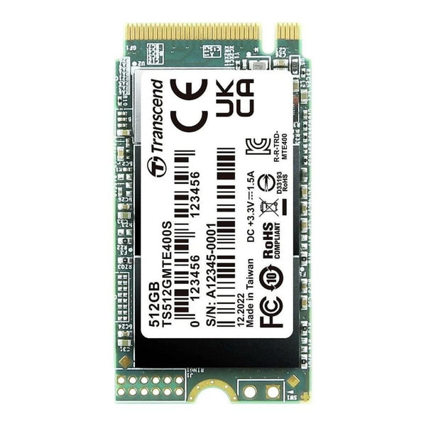 Transcend 512GB MTE400 PCI – E GEN 3×4 M.2 2242 SSD 3D TLC – 2000 MB – s Read 900 MB – s Write – 200 TBW