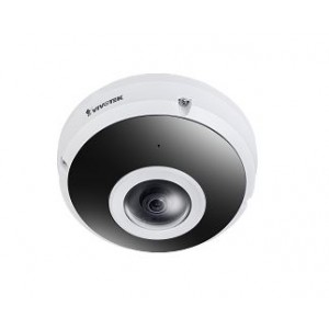 VIVOTEK Outdoor IK10 Fisheye; 12MP H.265; 20M IR; WDR PRO; Mic; Smart VCA; Mic; IO