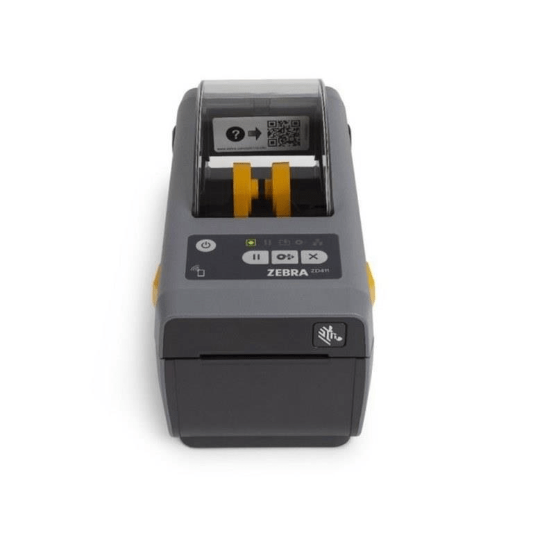 Zebra Direct Thermal Printer ZD411; 203 dpi; USB; USB Host; Modular Connectivity Slot; BTLE5; EU and UK Cords; Swiss Font; EZPL