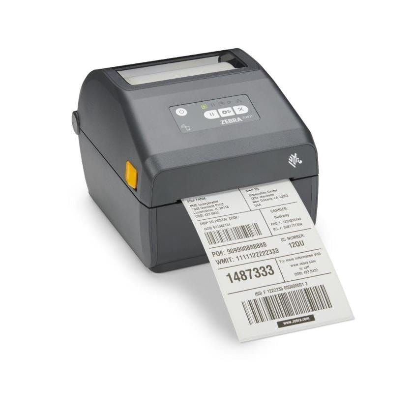 Zebra Direct Thermal Printer ZD421; 203 dpi; USB; USB Host; Ethernet; BTLE5; EZPL