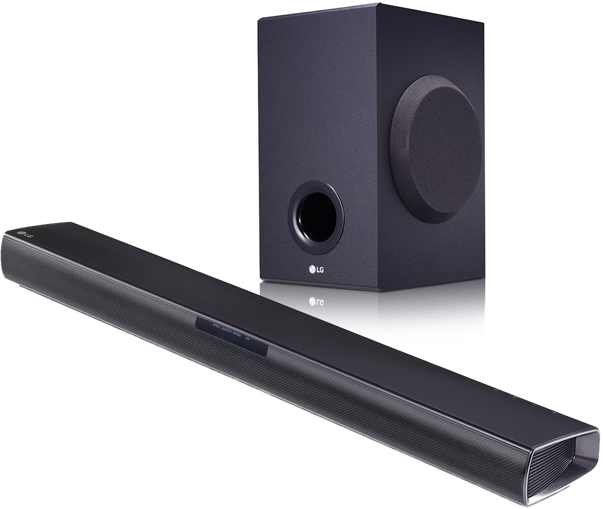 LG 2.1Ch 160W Soundbar with Wireless Subwoofer
